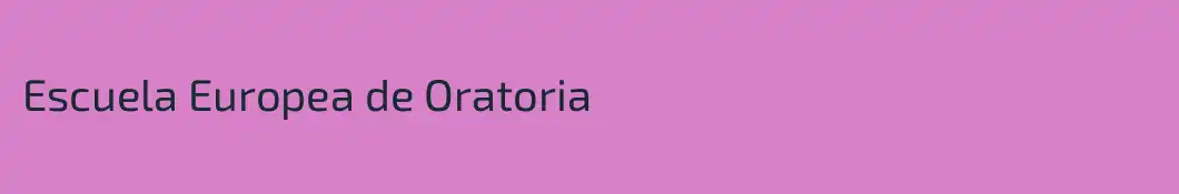 Escuela Europea de Oratoria